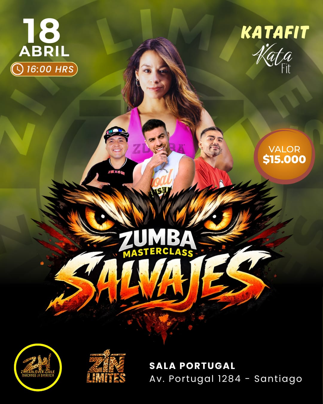Zumba Masterclass "Salvajes"